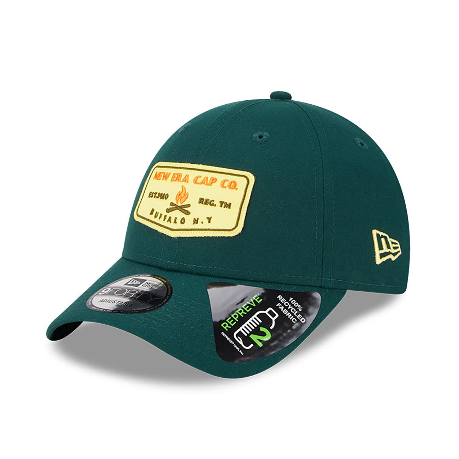 New Era 9FORTY Repreve Patch Green