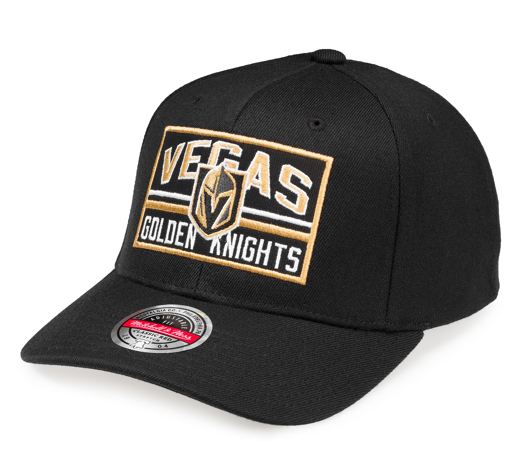 Vegas Golden Knights Mitchell & Ness Red Classic Black