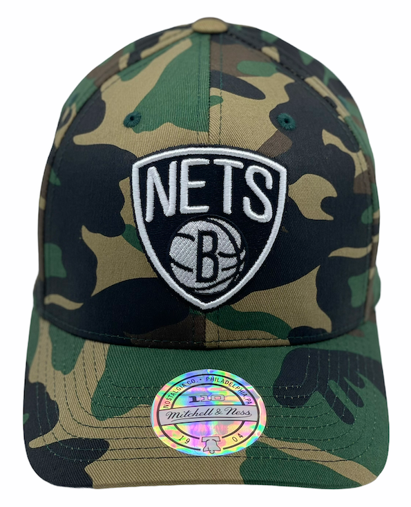 Brooklyn Nets Mitchell & Ness Logo 110 Camo