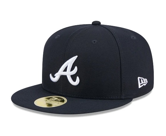 Atlanta Braves New Era 59FIFTY Hall of Fame 2025 Navy