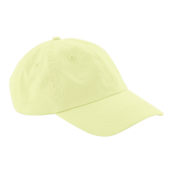 Ljusgul dad cap från Beechfield, Low Profile