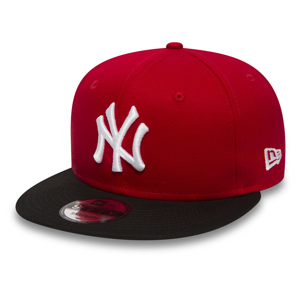New Era 9FIFTY New York Yankees Scarlet Black