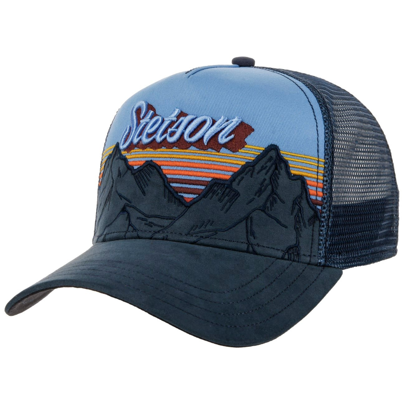Stetson Trucker Cap Mountain Mist Blue