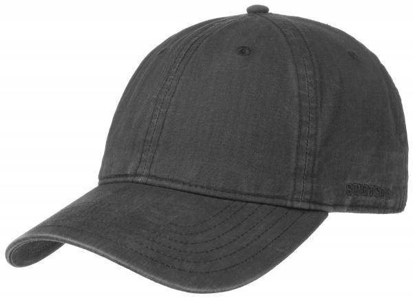 Stetson Baseball Delave Organic Cotton Cap Black