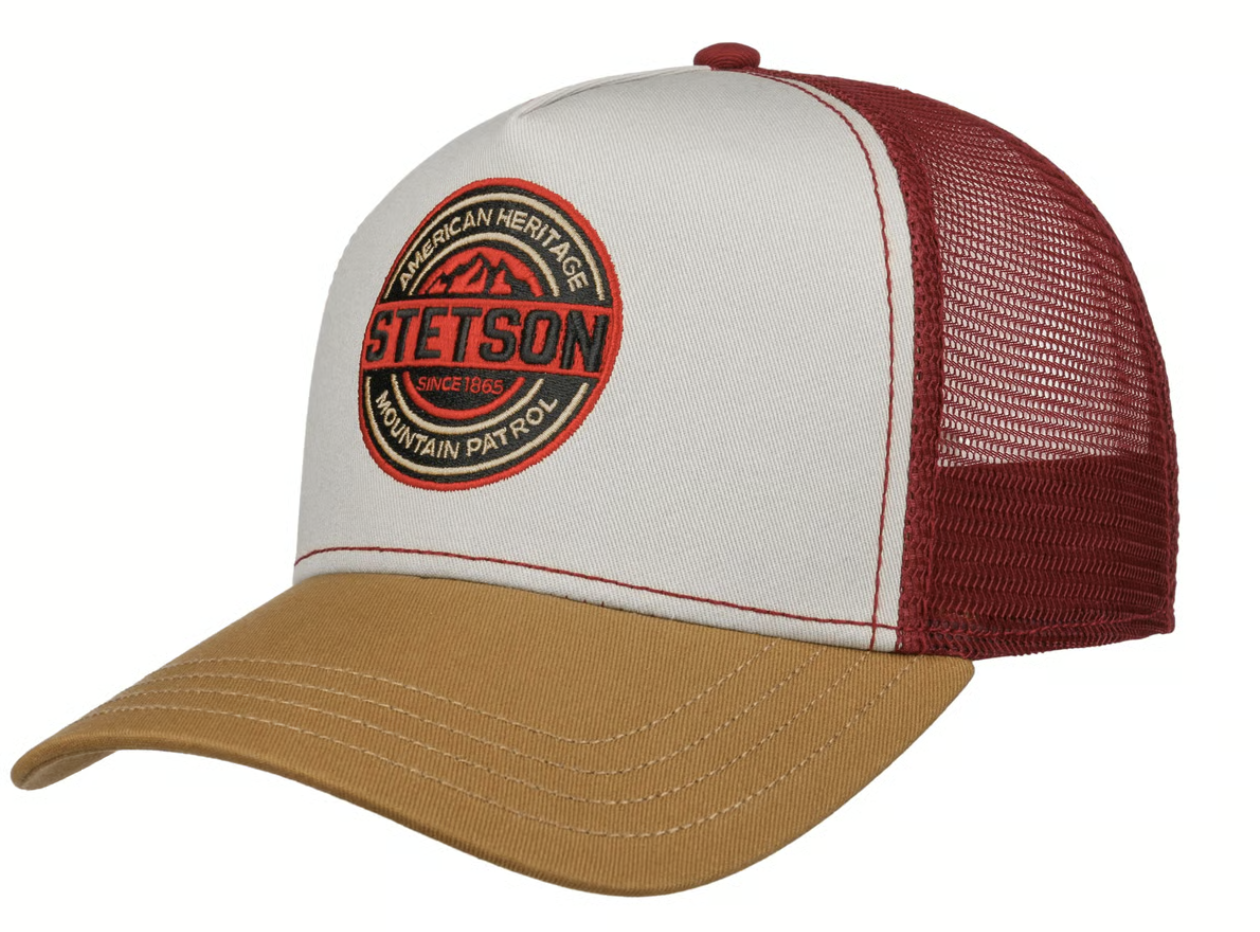 Stetson Trucker Cap Mountain Patrol Brown