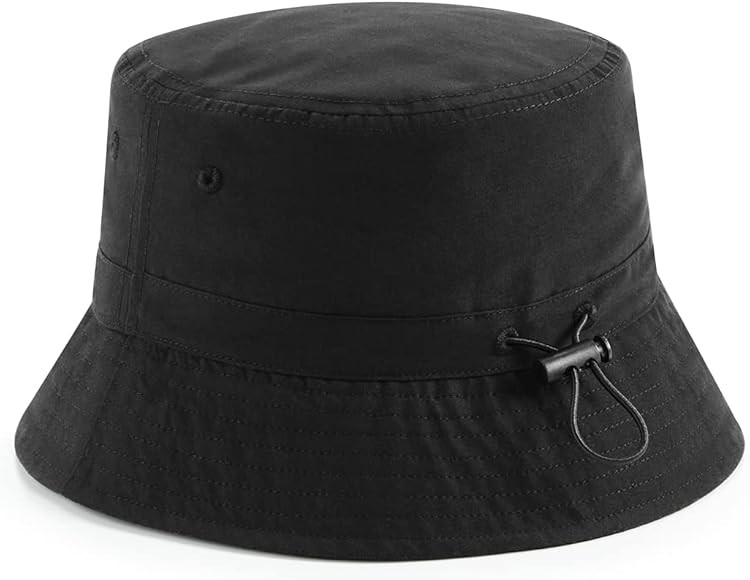 Svart bucket hat från Beechfield, Recycled Polyester Bucket Hat
