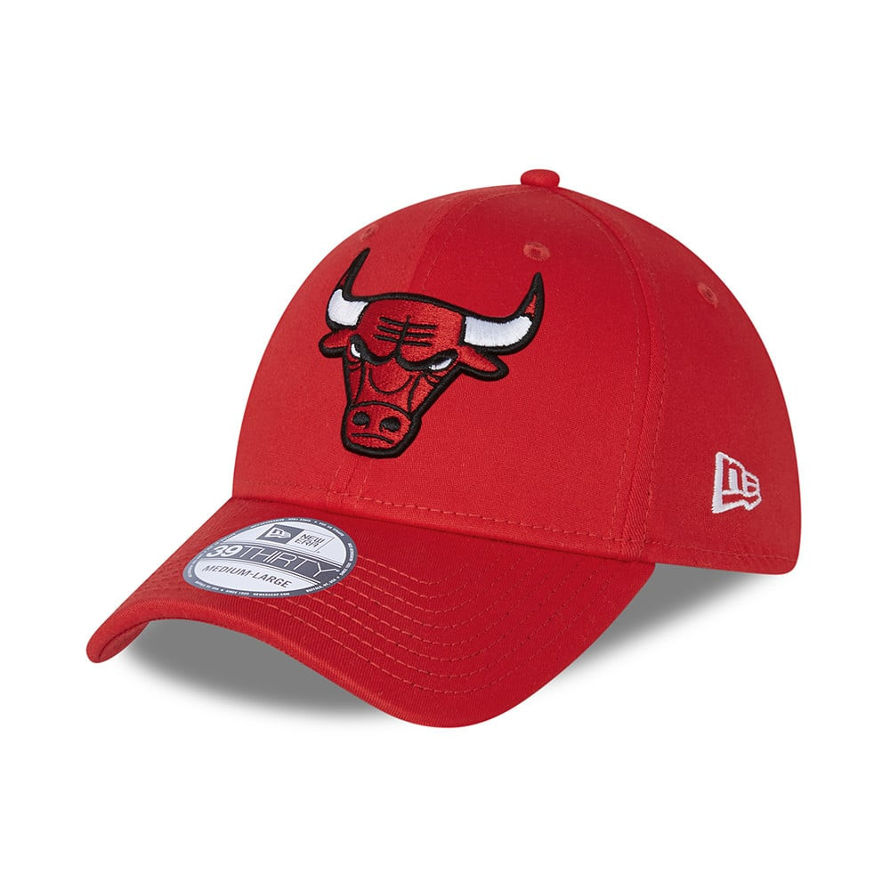 New Era 39THIRTY Chicago Bulls Core Red