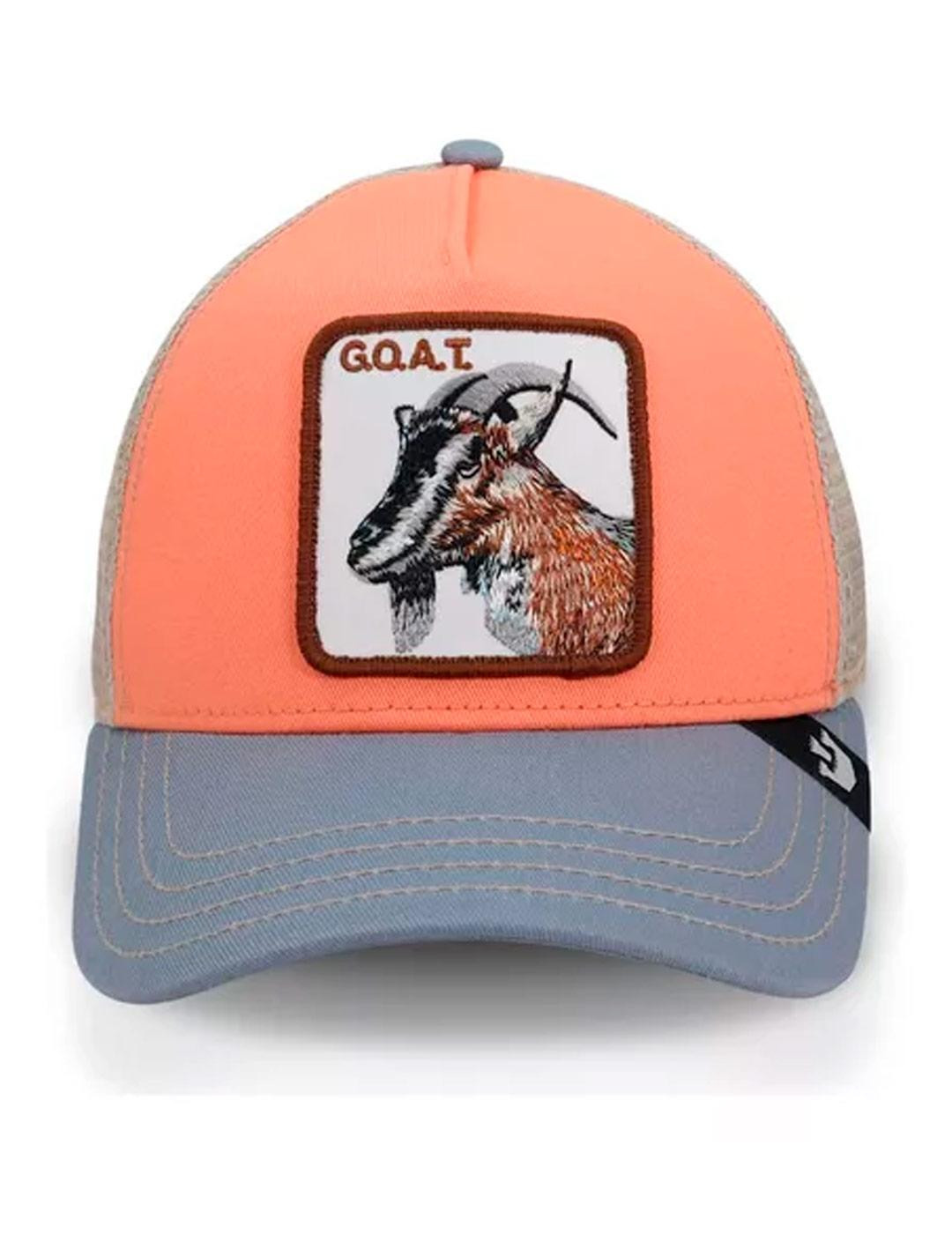 Goorin Bros Trucker Cap The Goat Coral