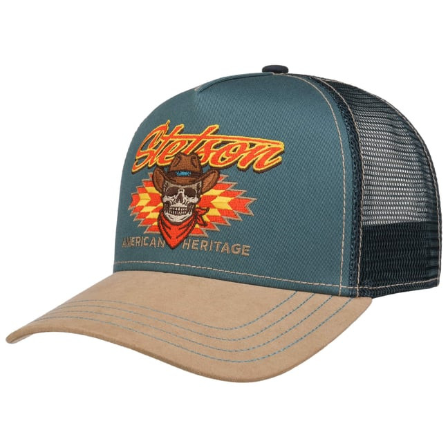 Stetson Trucker Cap Cowboy Beige Green