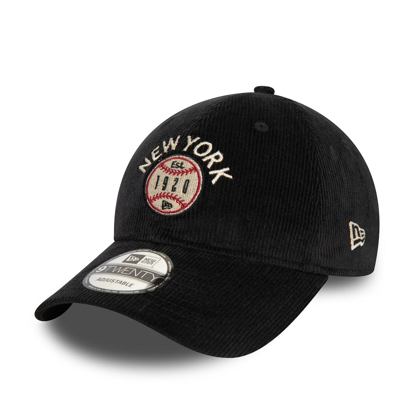 New Era 9TWENTY Cord Black
