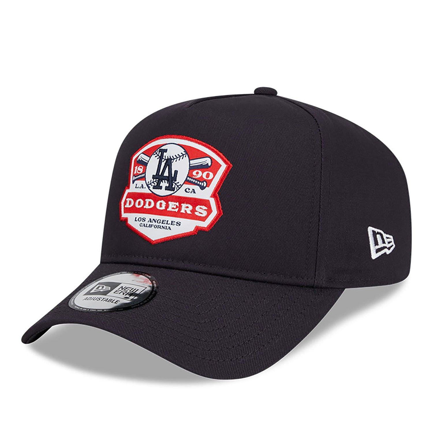 New Era 9FORTY A-Frame Los Angeles Dodgers Patch Navy