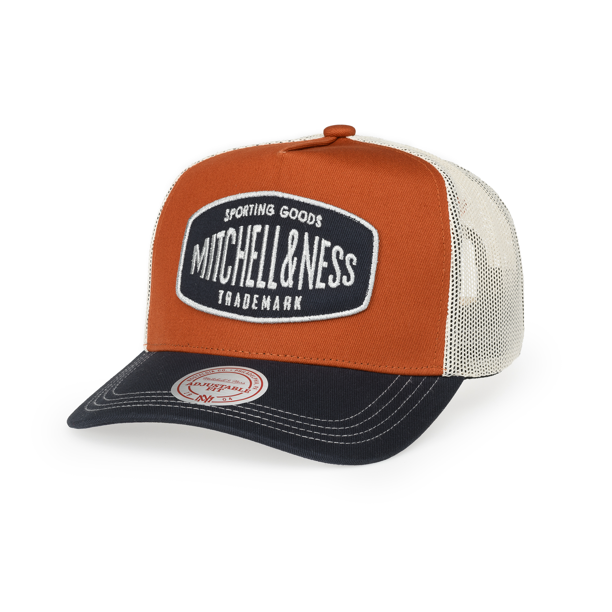 Mitchell & Ness Sporting Trucker Orange Navy
