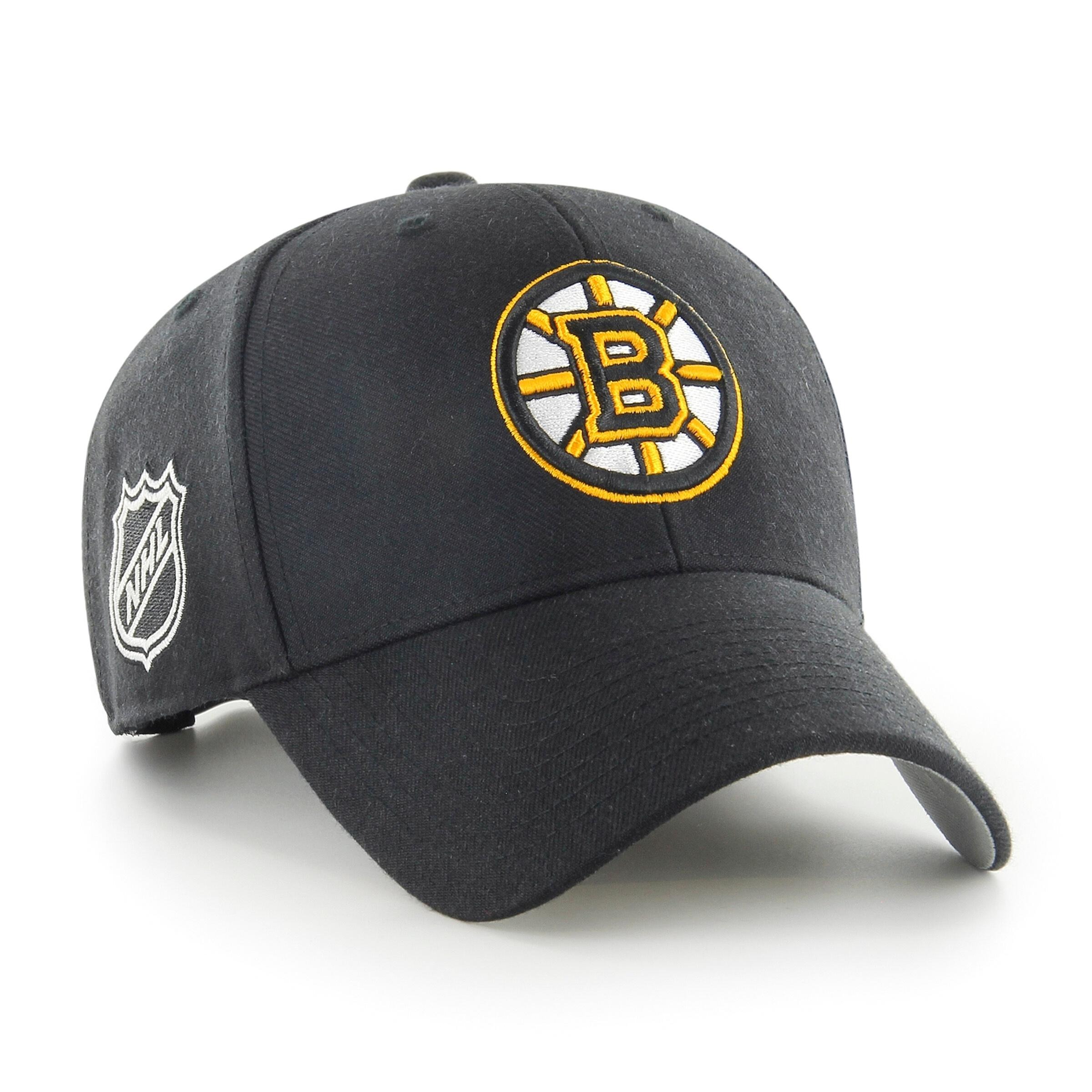 '47 H-SSMPS01WBP-BK Boston Bruins nhl logo shure shot black