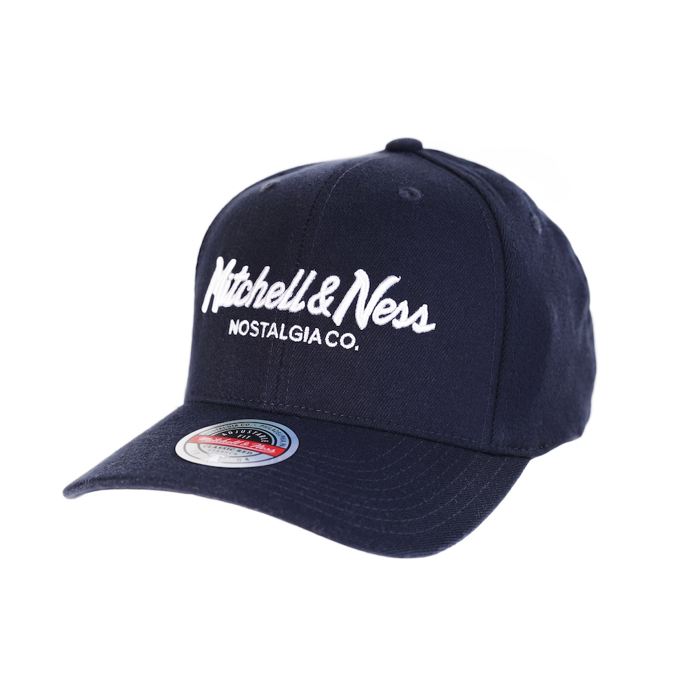 Mitchell and ness 6HSRLINTL230-MNNYWH own brand pinscript navy white red classic 