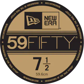 New Era 59fifty fitted sticker