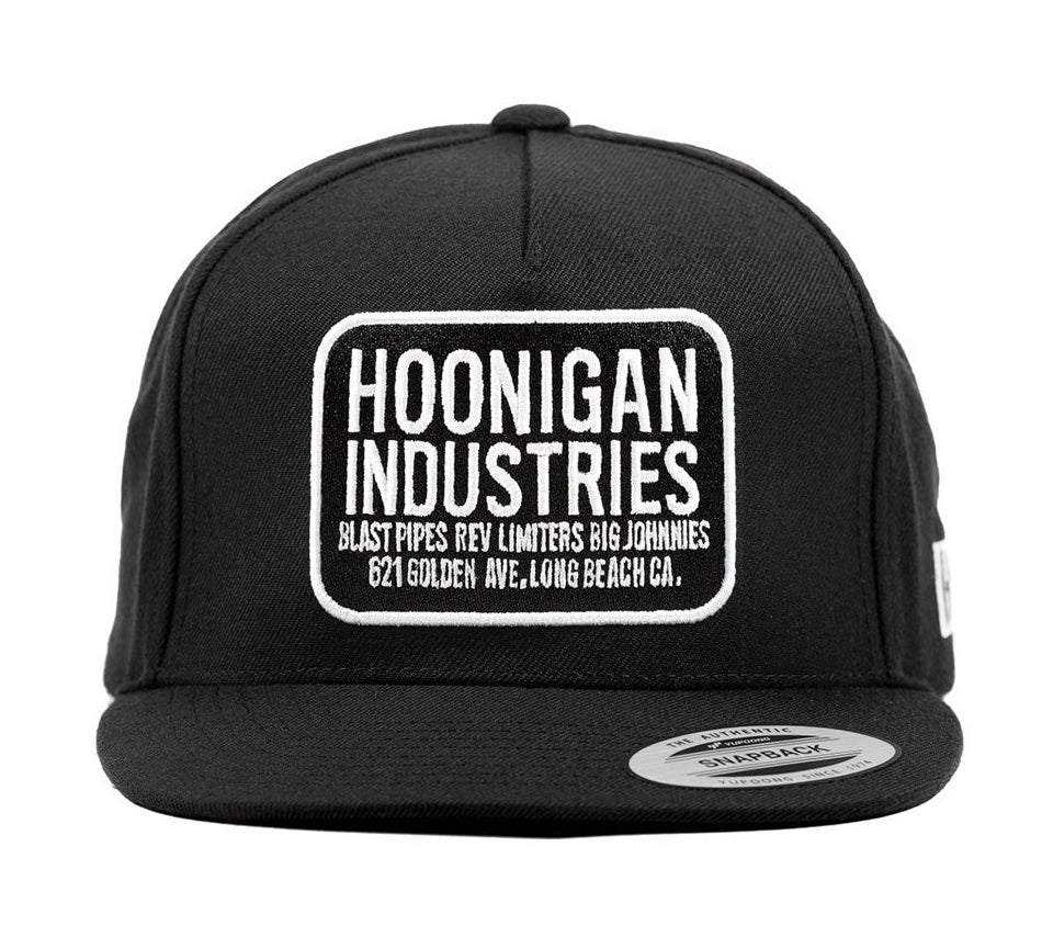 Hoonigan HA302HNSH-BLK HNGN Shop Snapback black