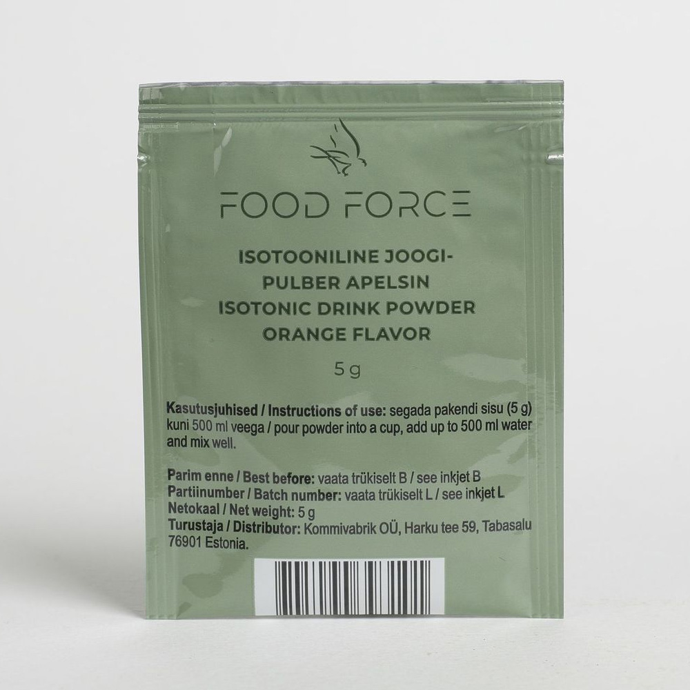 Food Force Isotonic Drink Powder Orange