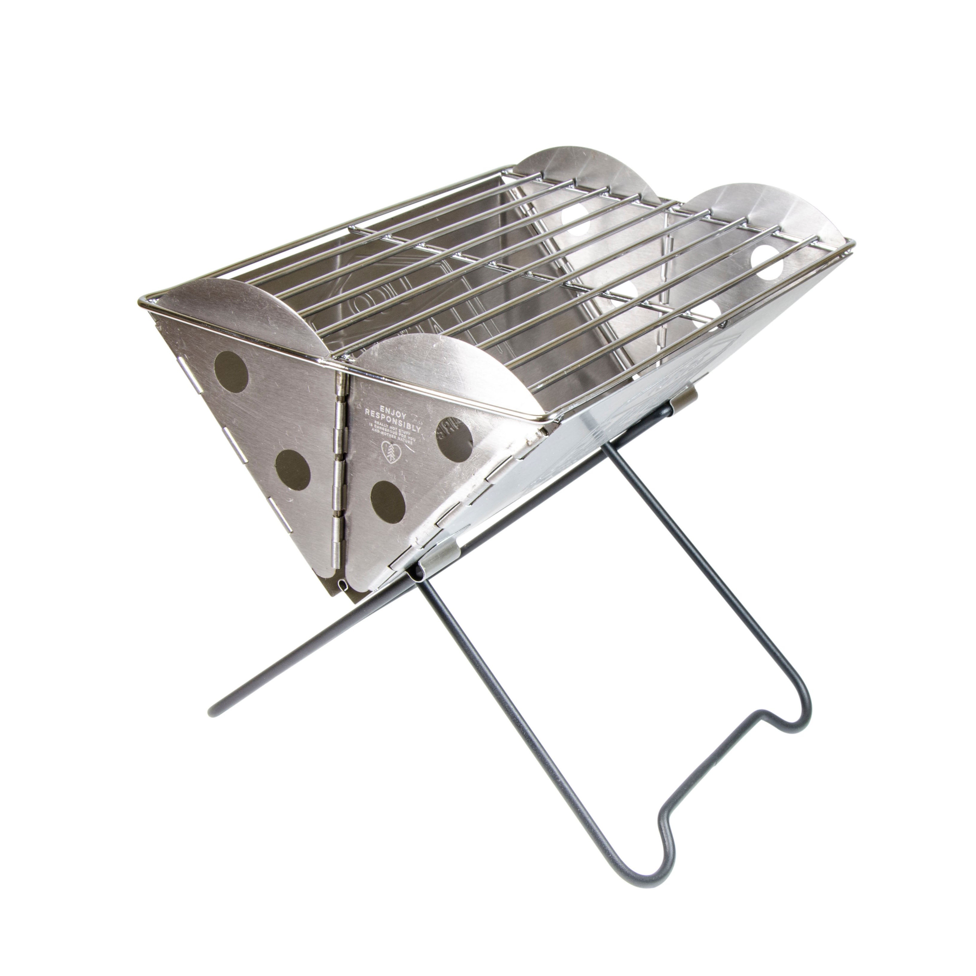 Mini hopfällbar grill Flatpack Grill & Firepit