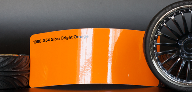 3M 2080-G54 Gloss Bright Orange Vinyl