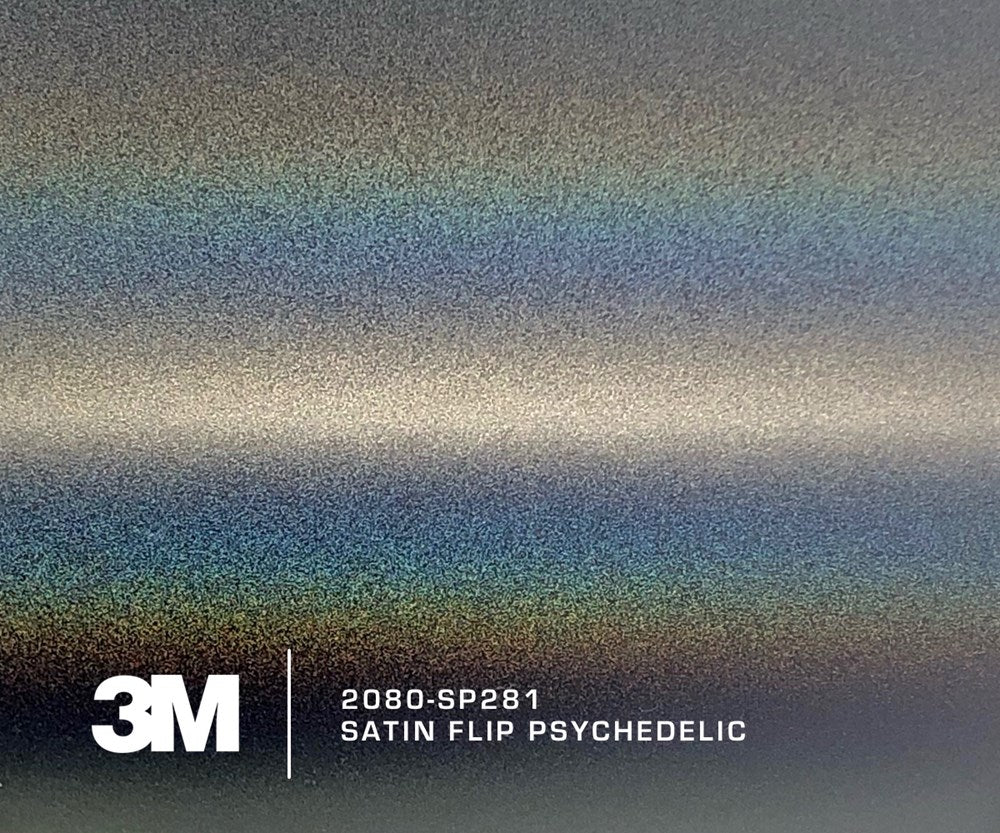 3M 2080-SP281 Satin Flip Psychedelic Vinyl (22,86 meter)