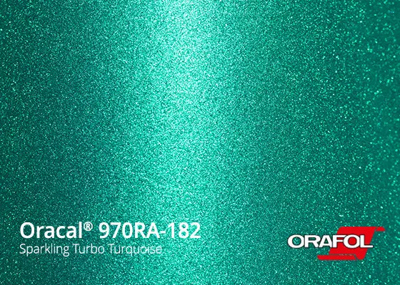 ORACAL 970GRA - 182 Sparkling Turbo Turquoise