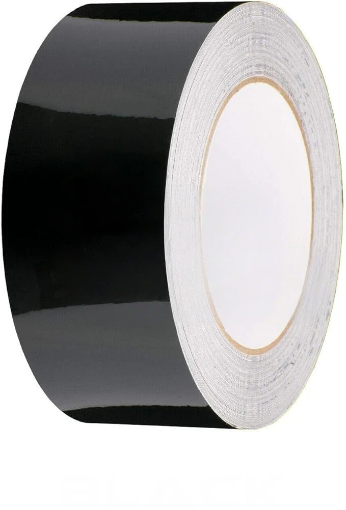 Blank Svart Stripes - Premium (20mm x 25m)