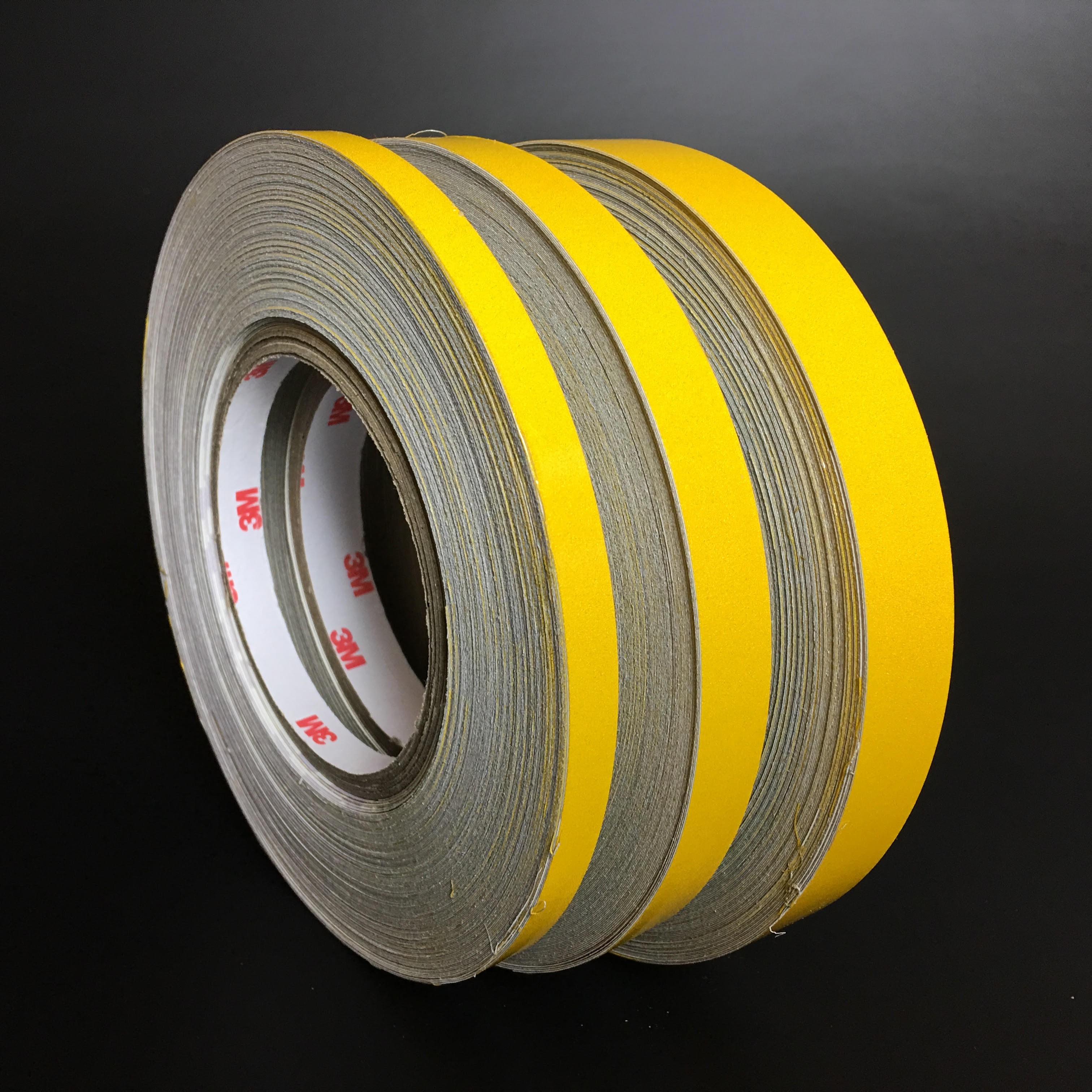 Gul Reflex Stripe rulle (9mm x 45m)