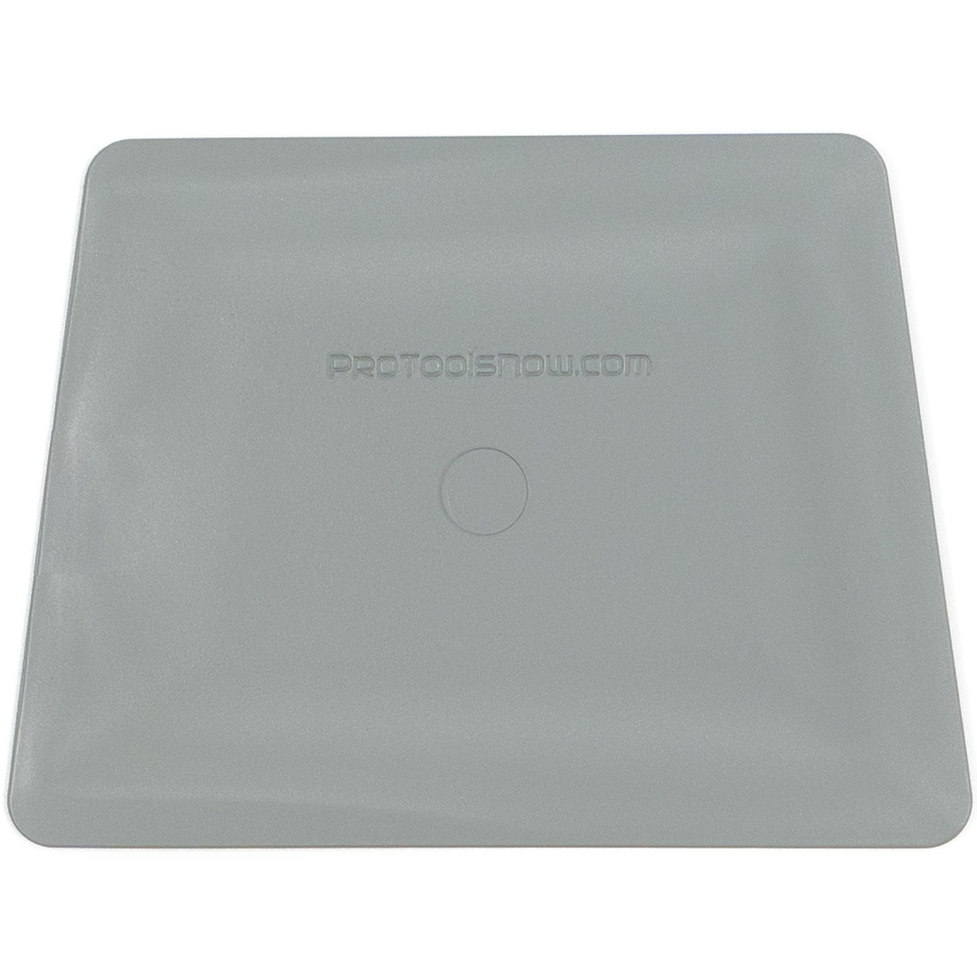 Teflon Hard card skrapa Silver