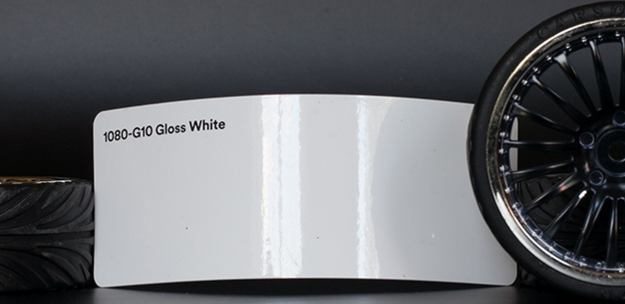 3M 2080-G10 Gloss White Vinyl