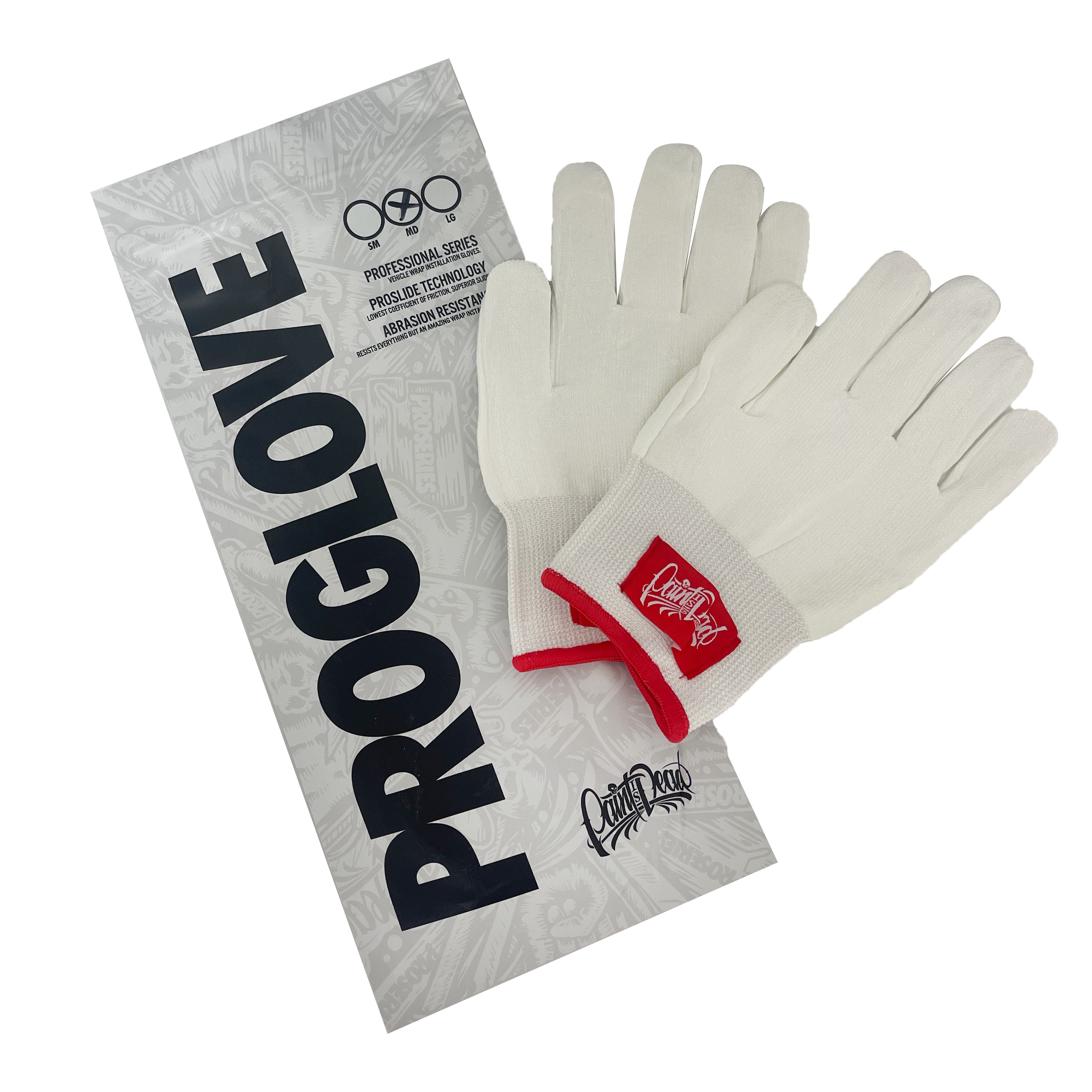 PaintisDead - PROGLOVE HD (Vit) (Small)