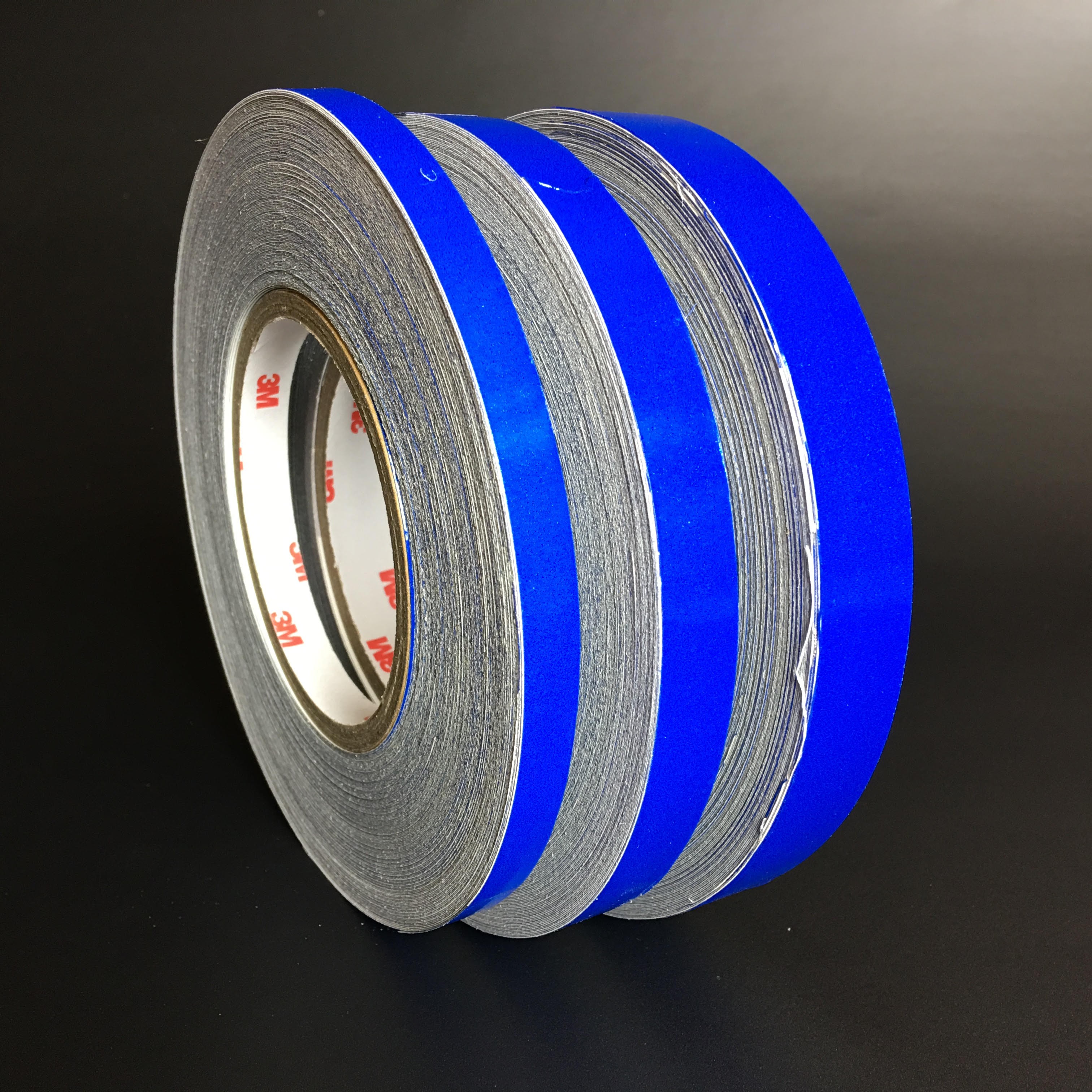 Blå Reflex Stripe rulle (9mm x 45m)