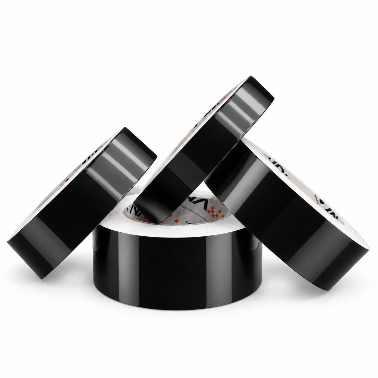 Blank Svart Stripes - Premium (20mm x 25m)