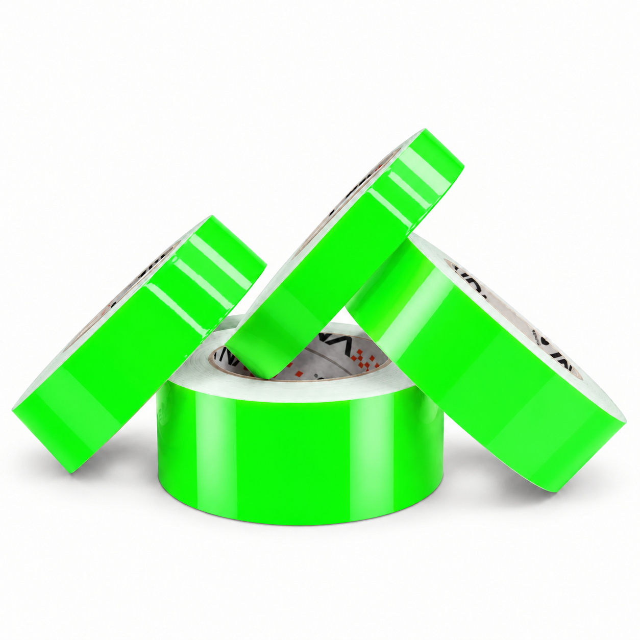 Neon Grön Stripes - Premium (50mm)