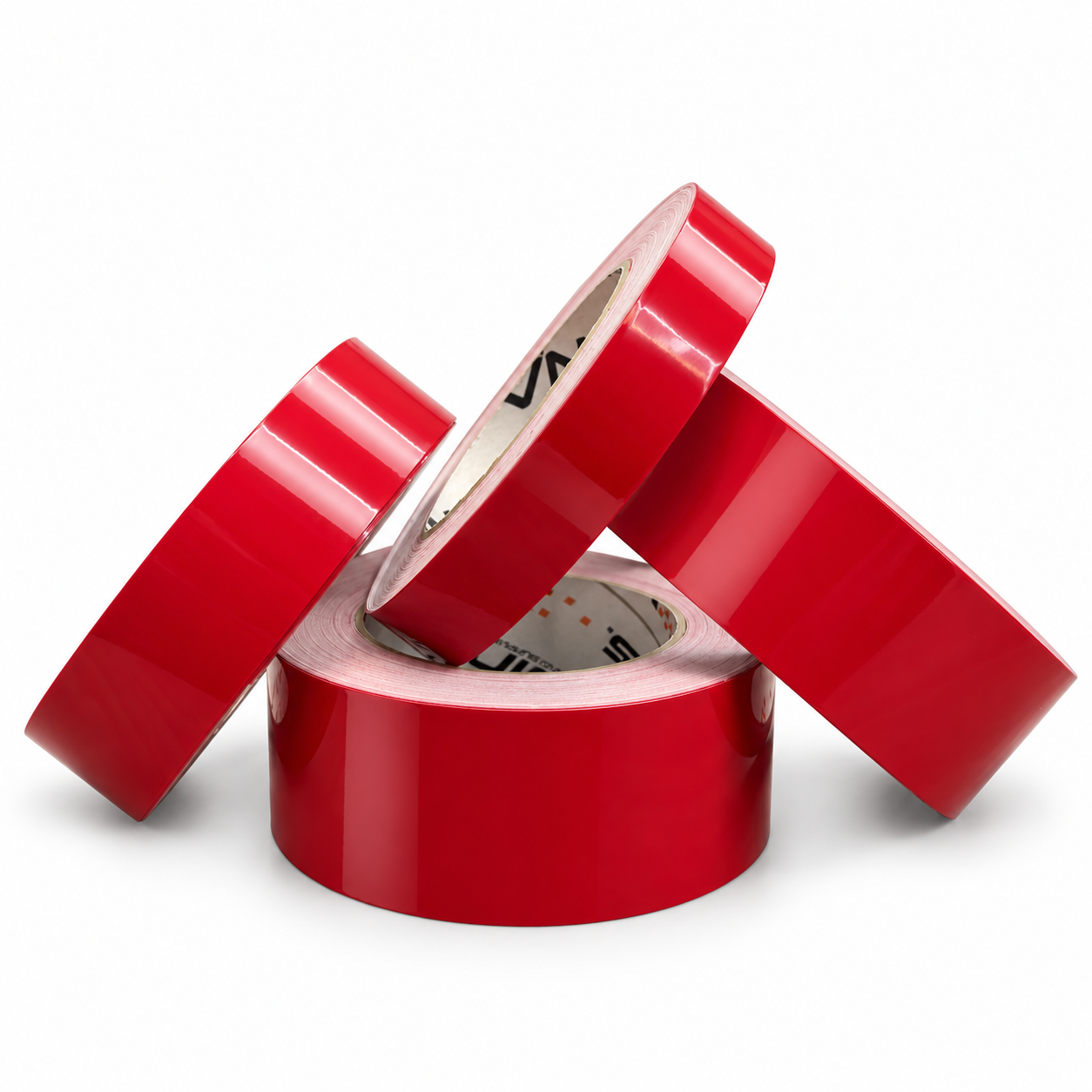 Mörkröd Stripes - Premium (20mm x 25m)
