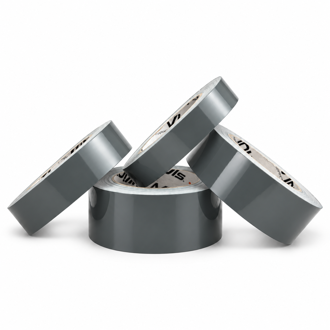 Mörkgrå Stripes - Premium (20mm x 25m)