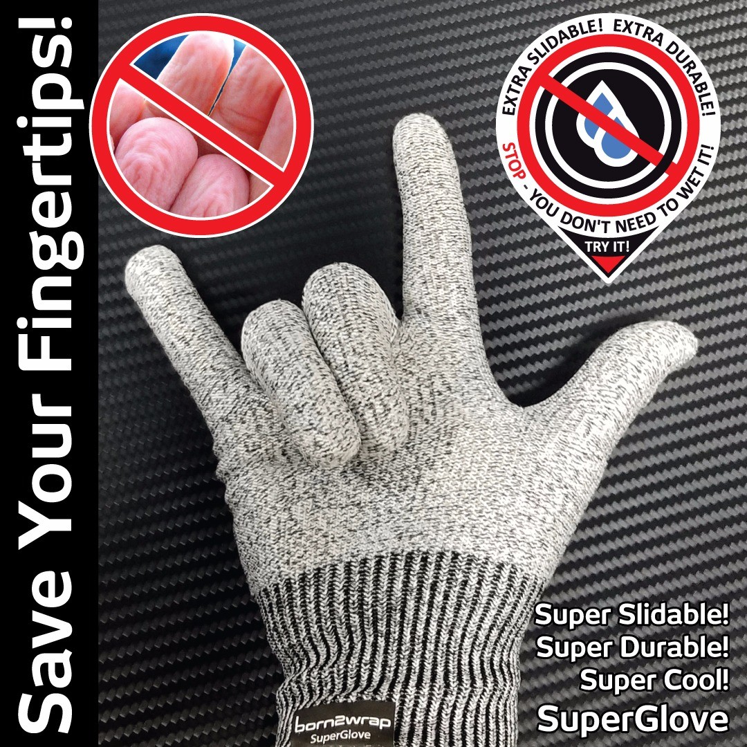 SuperGlove Wrappinghandske (Small)