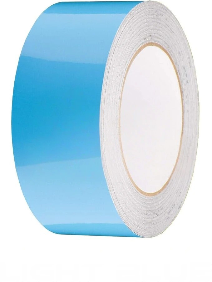 Ljusblå Stripes - Premium (20mm x 25m)
