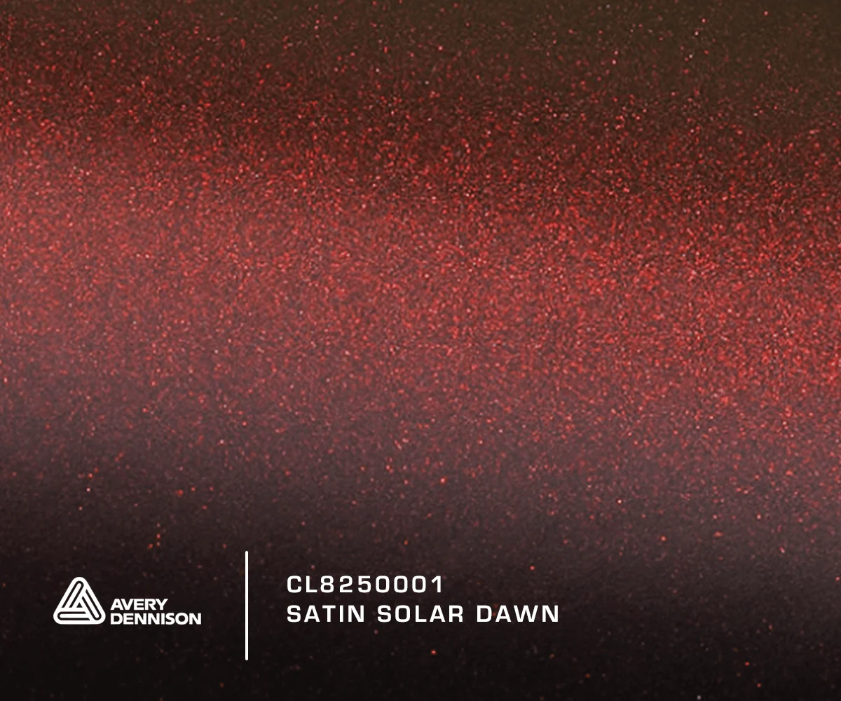 Avery Satin Solar Dawn Black/Red