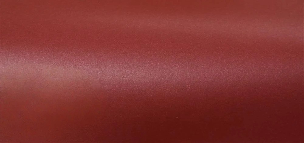 Avery Matte Metallic Garnet Red
