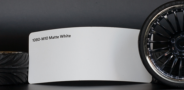 3M 2080-M10 Matte White Vinyl