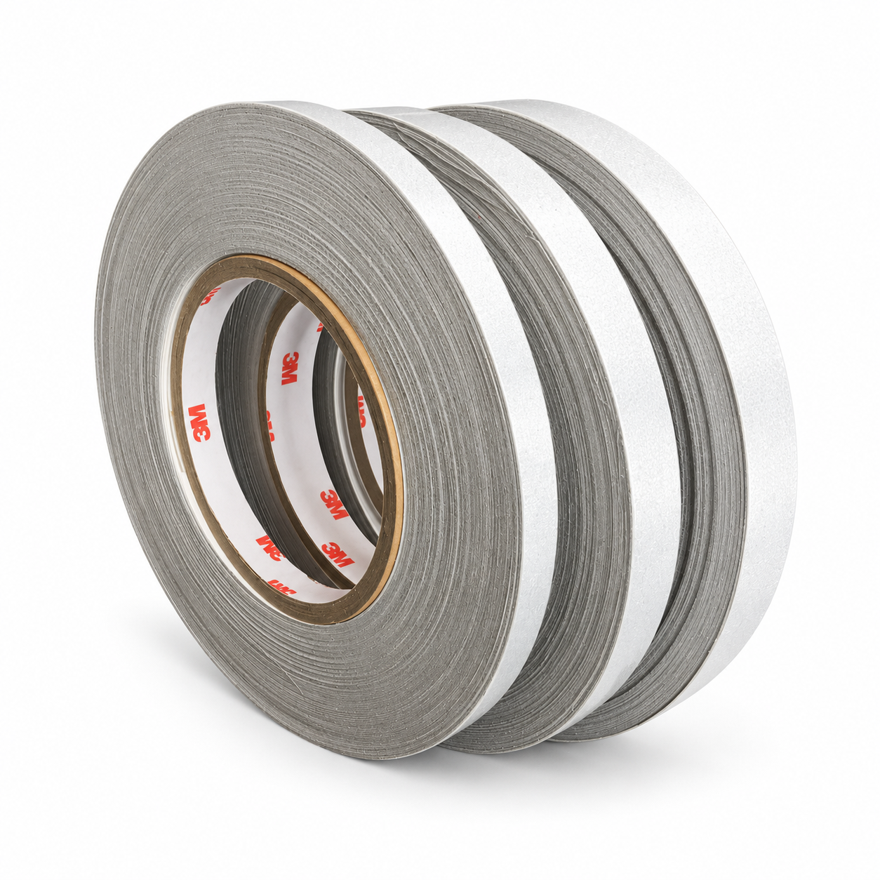 Vit Reflex Stripe rulle (9mm x 45m)