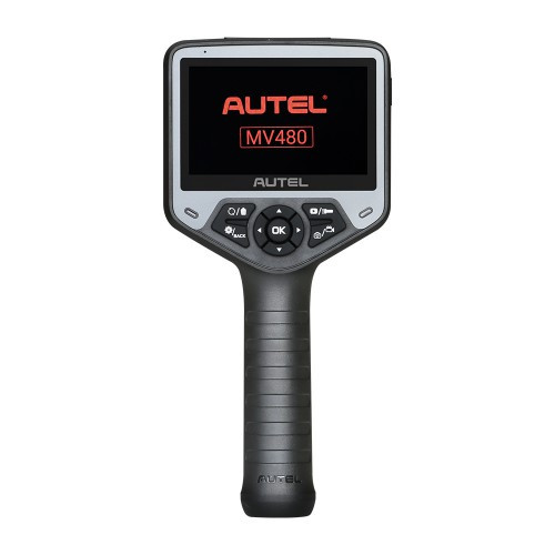 Autel MaxiVideo MV480 Inspektionskamera – HD Videoskop med Dubbelkamera, 1080P, 4,1" Skärm och 1 m Flexibel Kabel - Autel