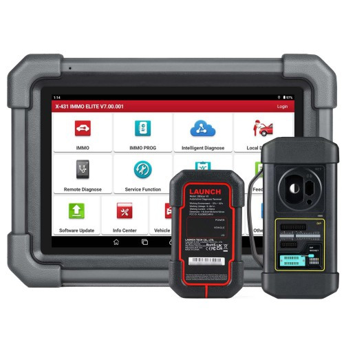 LAUNCH X431 IMMO Elite – Professionellt diagnosverktyg och nyckelprogrammerare med X-PROG3 - LAUNCH