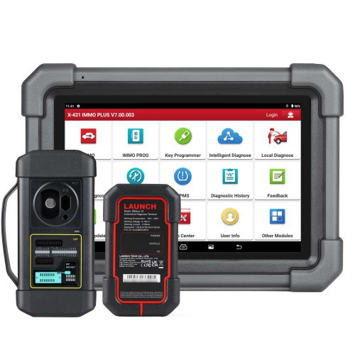 LAUNCH X431 IMMO PLUS – Professionellt diagnos- och nyckelprogrammeringsverktyg med X-PROG 3 - LAUNCH