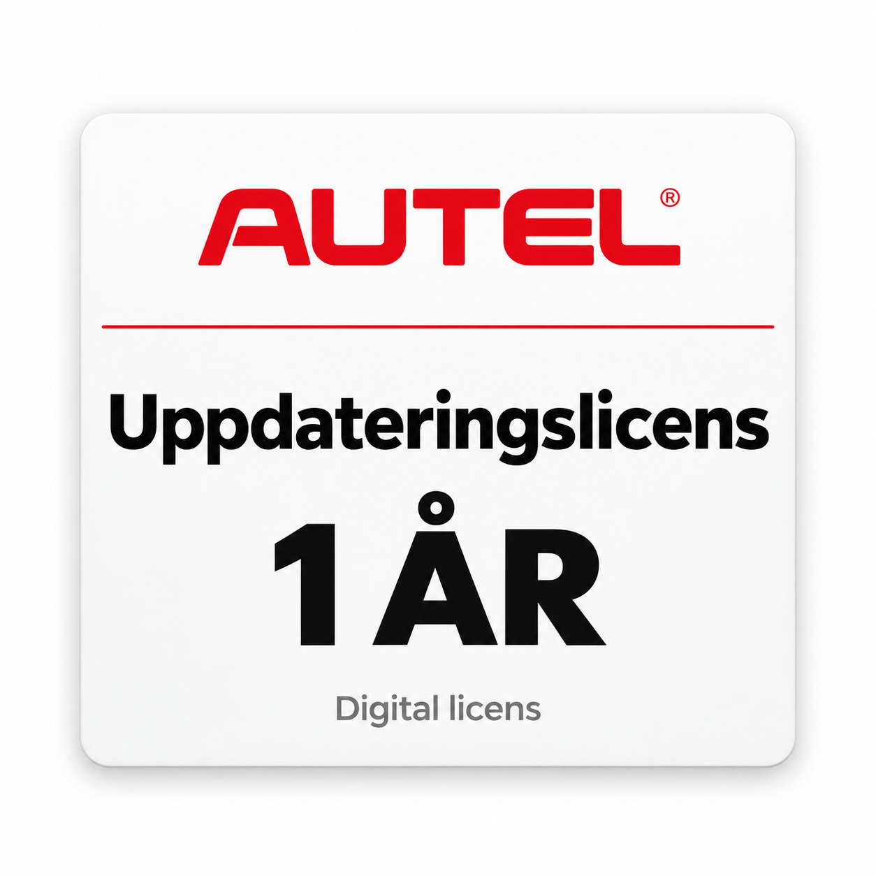 Autel uppdateringslicens 1 år (MS909/MS909EV) - Autel