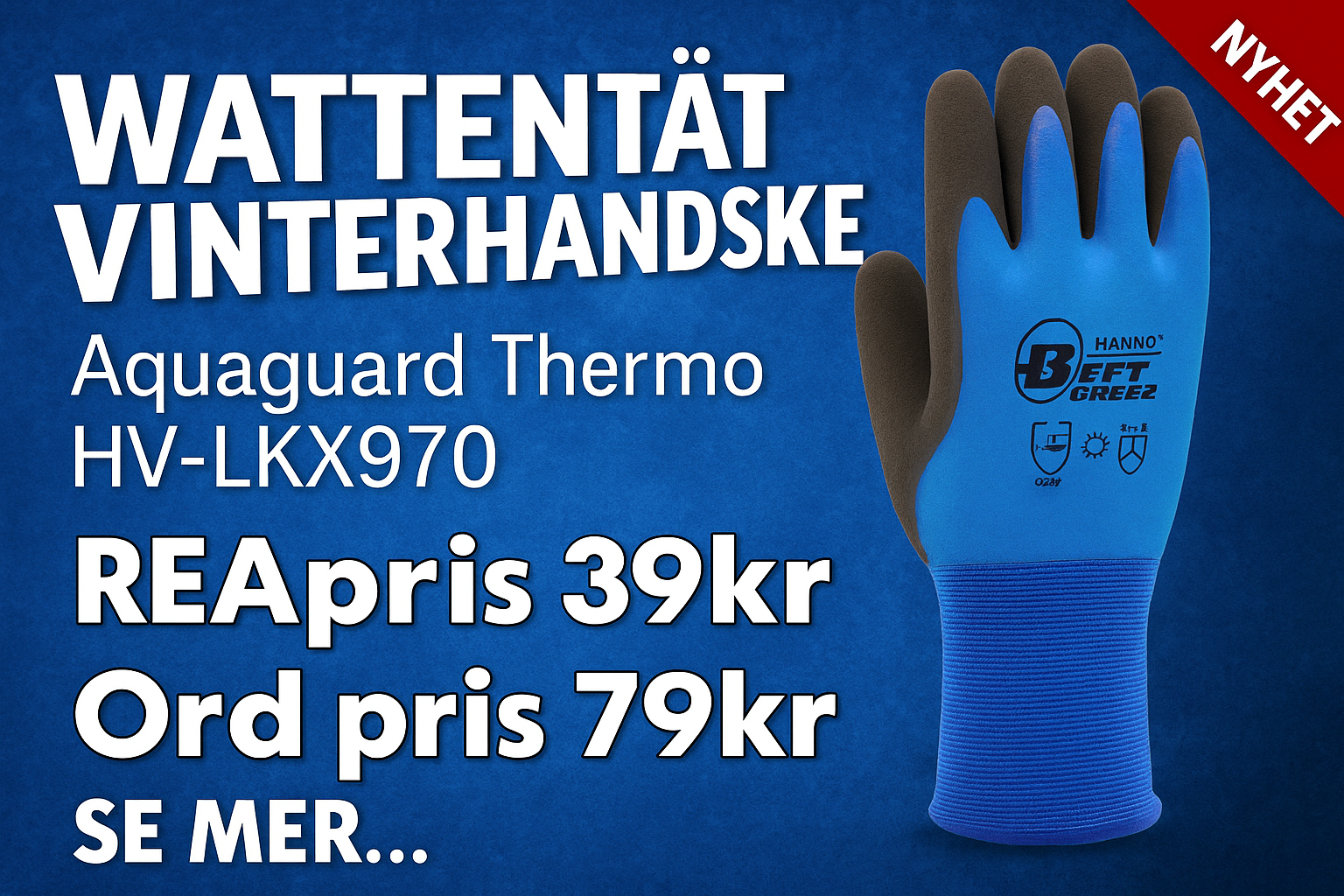 Hanvo trippeldoppad fleecefoder