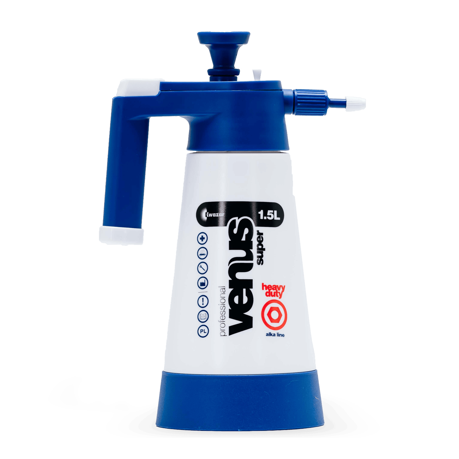 Kwazar - Tryckspruta Alkalisk - 1.5L gratis servicekit