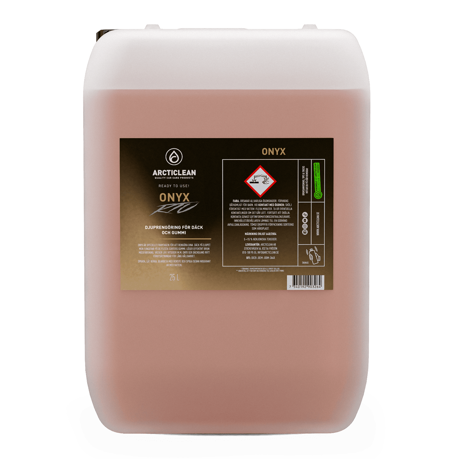 Onyx RTU - Däck och gummirengöring (25L)