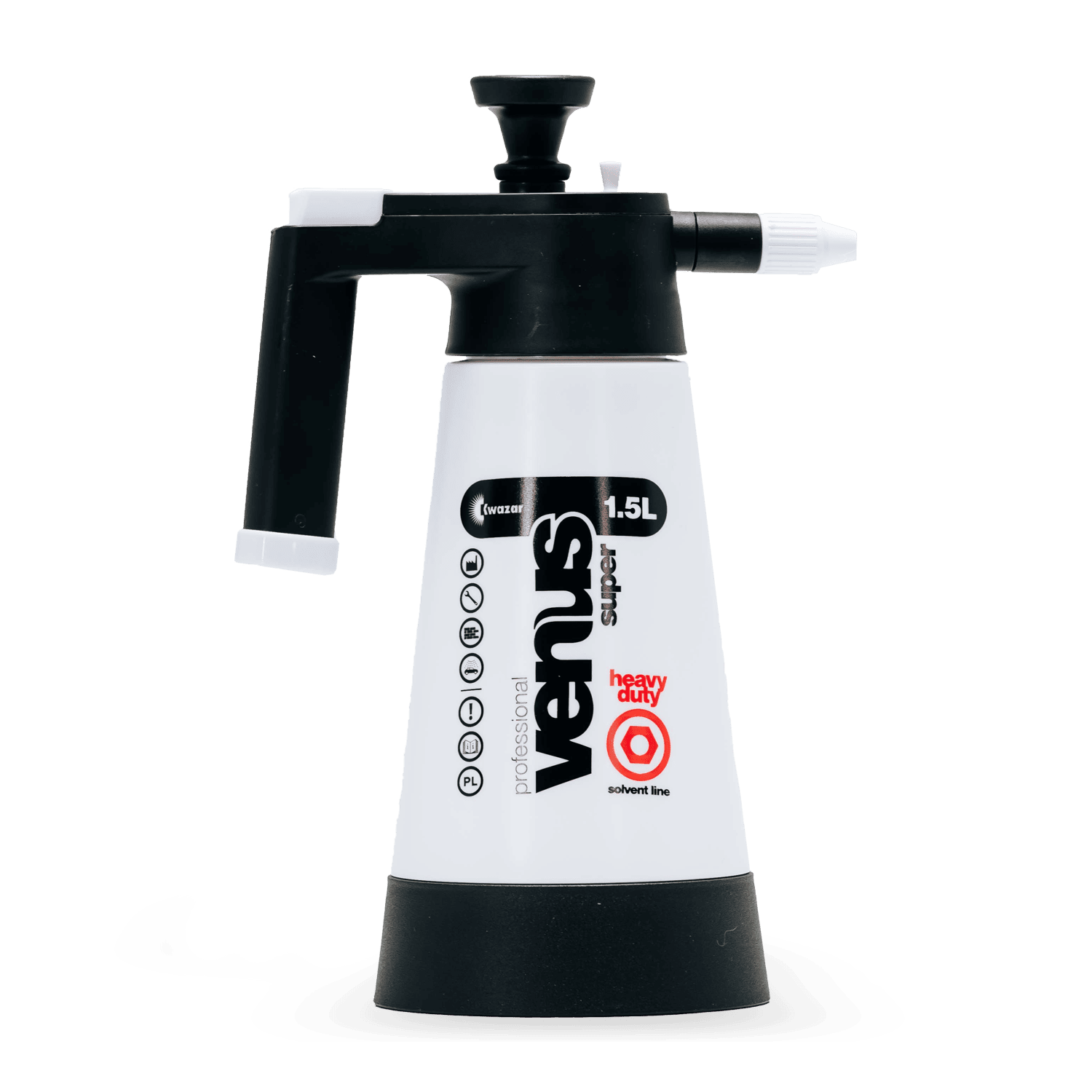 Kwazar - Tryckspruta solvent - 1,5L + gratis servicekit