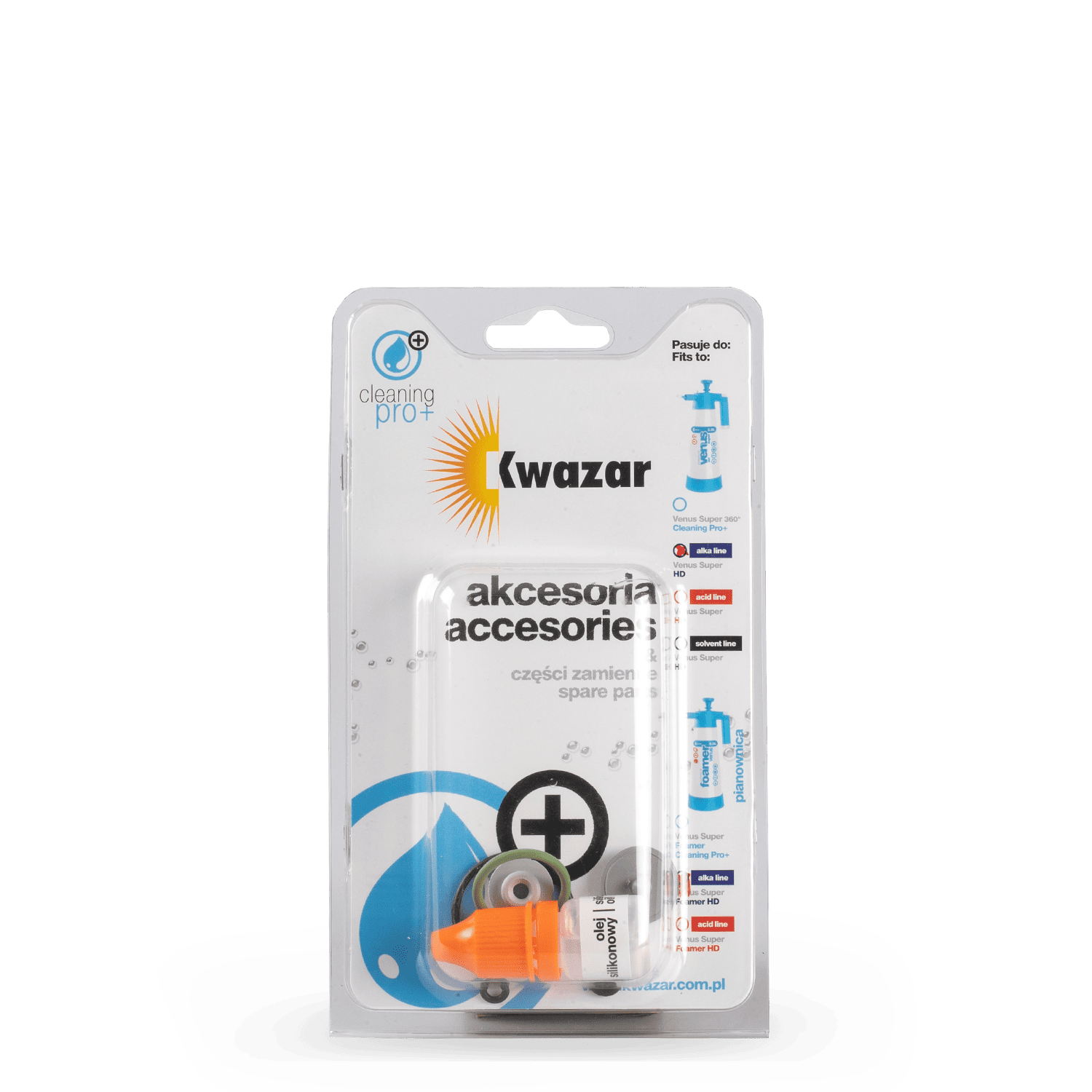 Kwazar - Service kit tryckspruta 1.5L Alkalisk